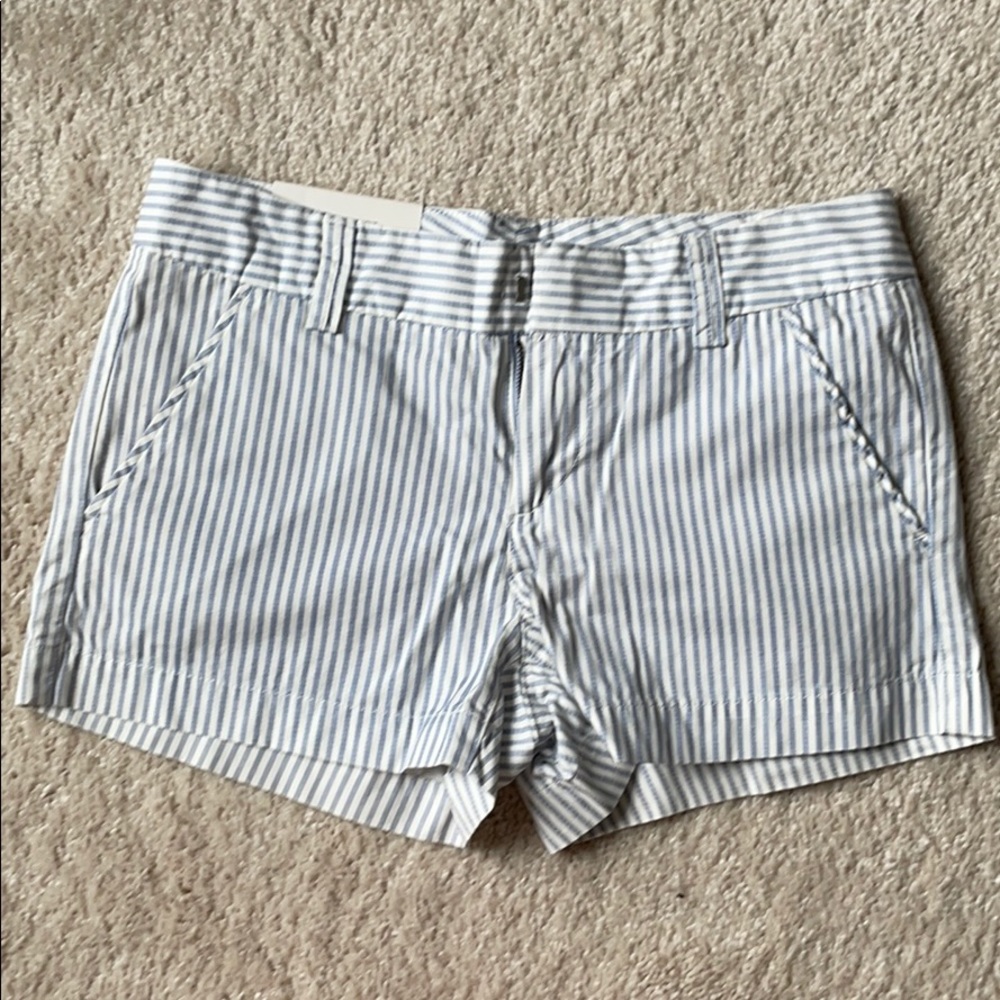 Uniqlo chino stripe micro shorts